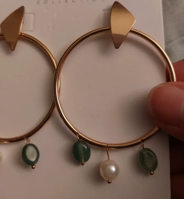 Jolies boucles d'oreilles fantaisies - photo numéro 4
