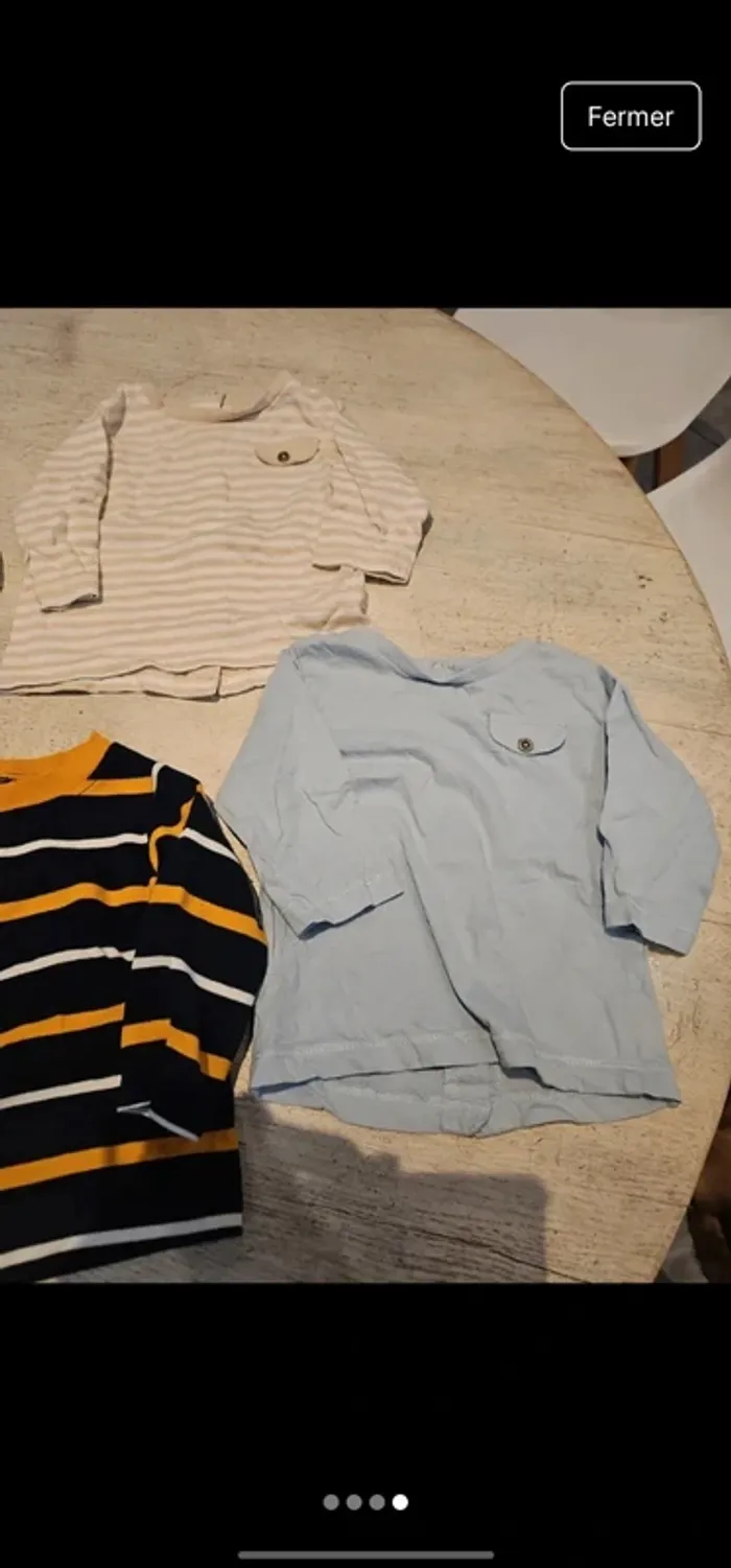 Lot de t-shirt manches longues - photo numéro 4