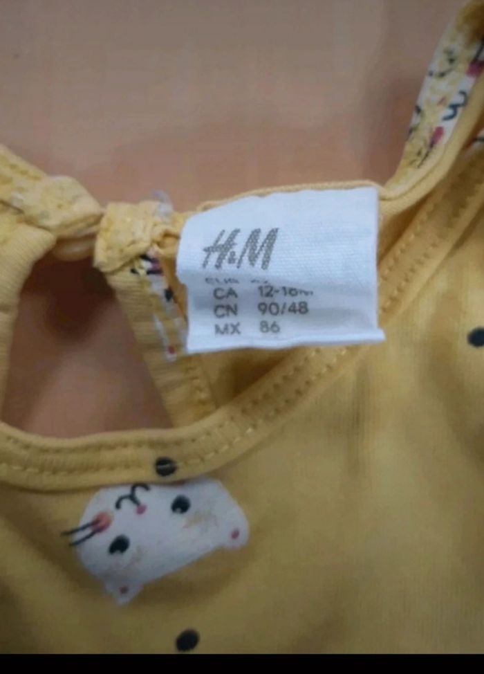 💐 robe été fille en 12/18 mois h&m💐 - photo numéro 3