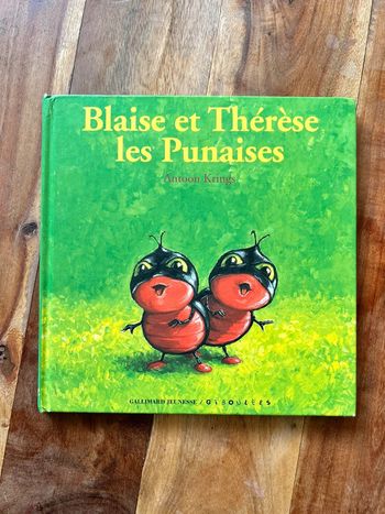 Livre Blaise et Thérèse les punaises