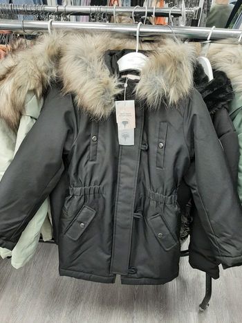 Manteau noir 10 ans only