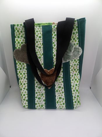 Sac fourre tout fait main 
