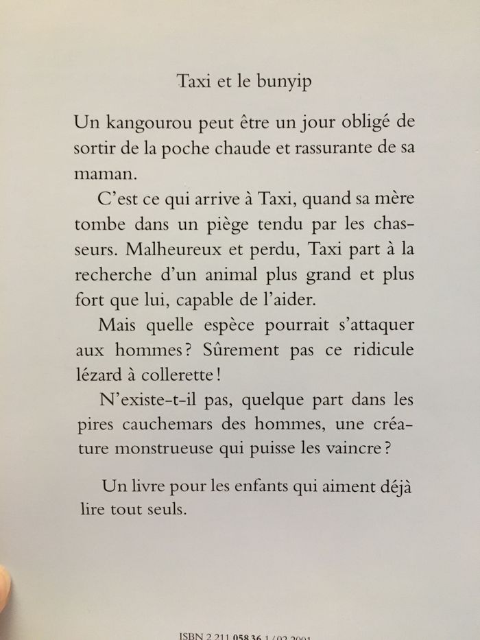 Taxi et le bunyip - photo numéro 2
