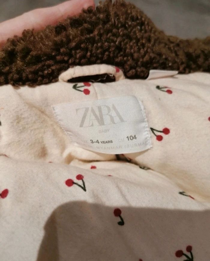 Manteau zara taille 3/4 ans - photo numéro 2