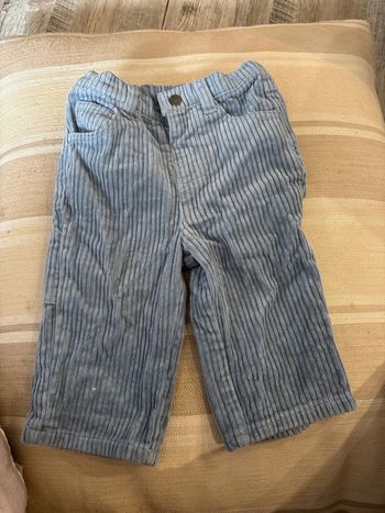 Pantalon velours