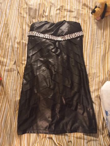 Robe ou bustier sexy L a XL neuve en Sky ceinture haute strass