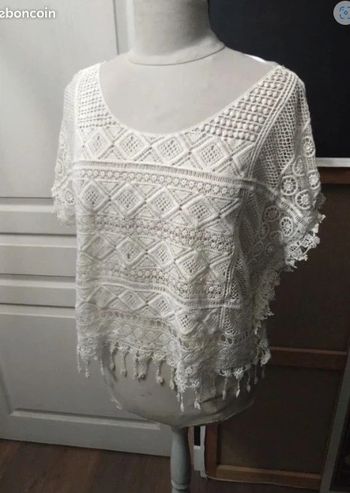 Pull d'été bohème neuf t 36 38