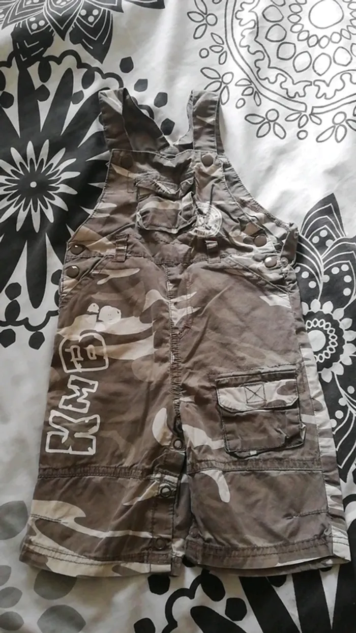 Salopette short 18mois