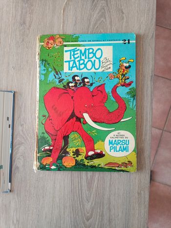 Tembo Tabou les aventures de Spirou et Fantasio n°24