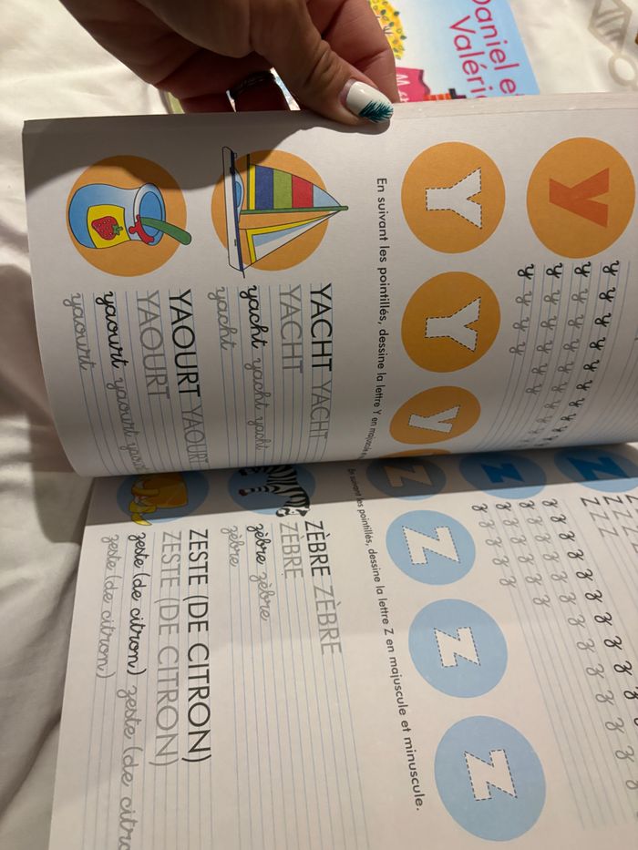 Cahier alphabet et chiffres à écrire 80 pages neuf - photo numéro 2