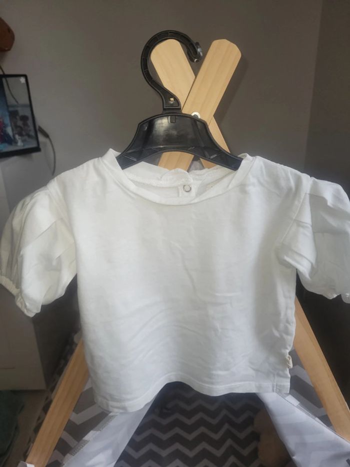 T-shirt mango blanc
