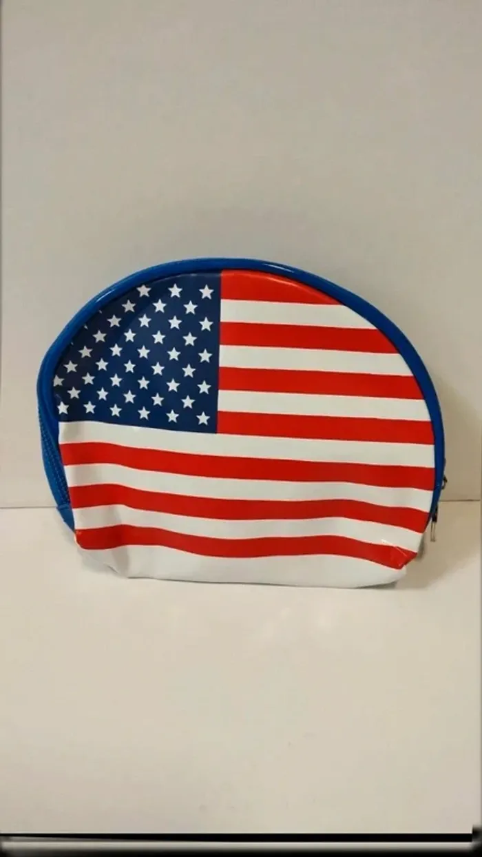 Porte monnaie pvc motif amerique