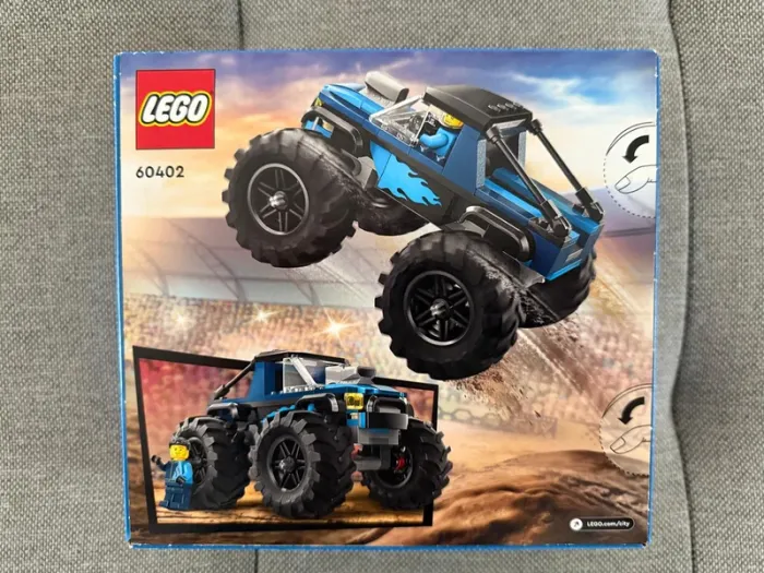 LEGO 60402 City Blue Monster Truck – Neuf, Scellé - photo numéro 2
