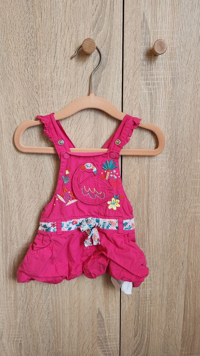 Salopette robe bébé fille – Du Pareil au Même – 3 mois