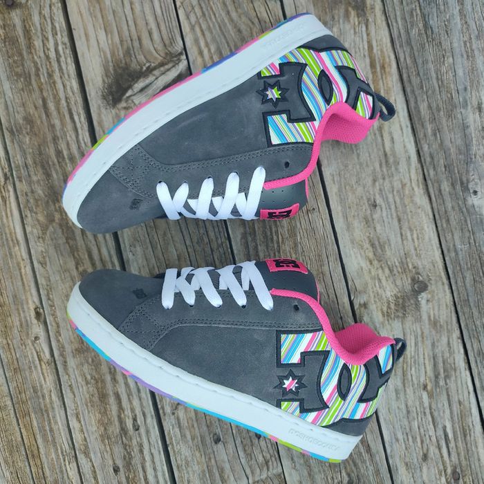 Vintage skateshoes y2k DC Shoes Court Graffik taille 38 - photo numéro 4