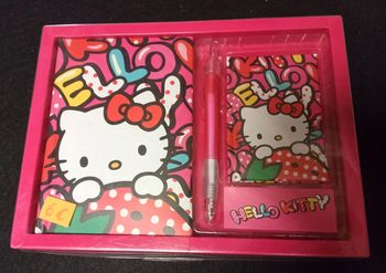 Coffret Hello Kitty Carnets stylo