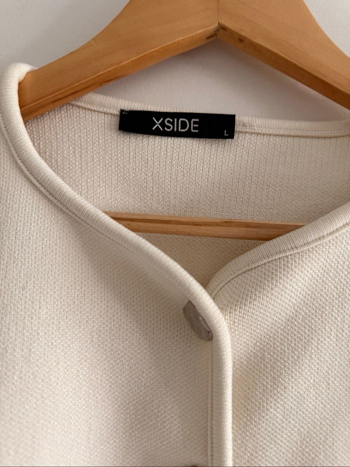Cardigan manche courte boutonné - photo numéro 5