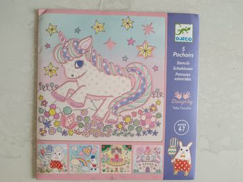 Lot de 5 pochoirs Djeco