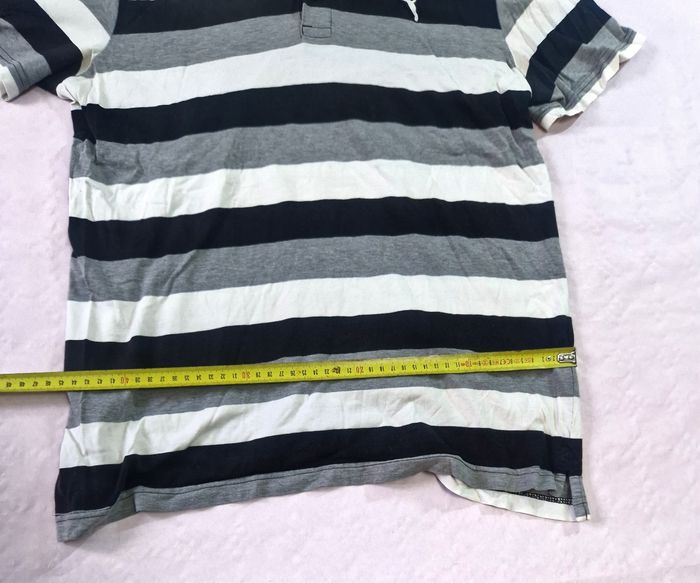 Polo a rayures , homme , Puma , Taille M - photo numéro 4