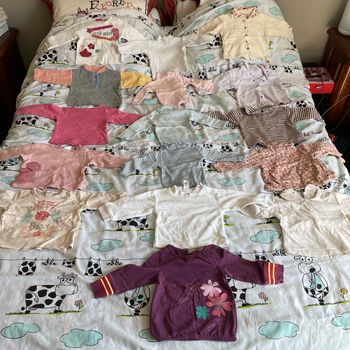 Lot 16 pieces fille 6 mois