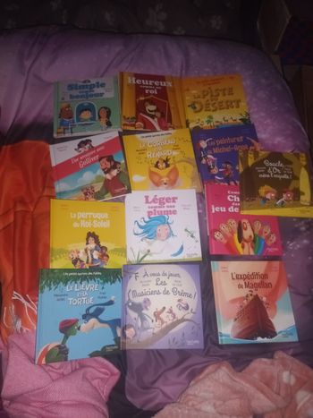 Lot 14 livres enfant