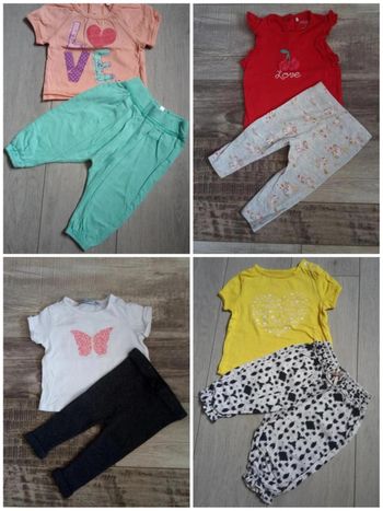 lot ensembles mi saison fille taille 6 mois