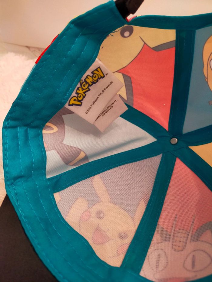 Casquette pokémon taille 56 - photo numéro 7