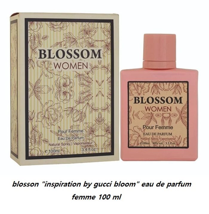 blosson "inspi gucci bloom" eau de parfum femme 100 ml