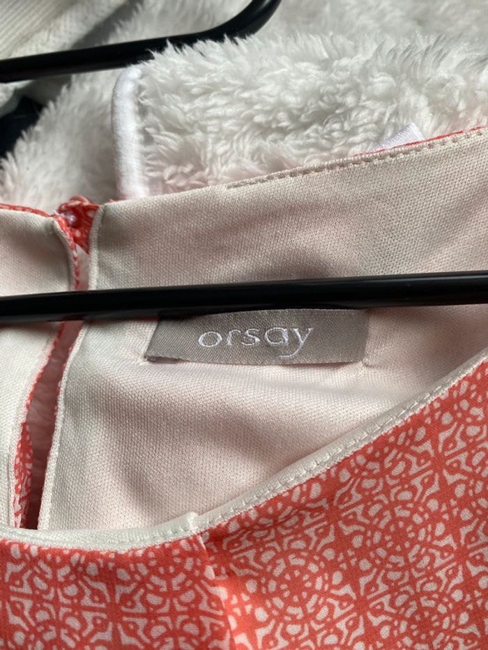 Robe corail Orsay Taille 38 - photo numéro 3