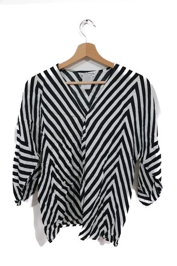 C51 blouse noir/blanc Guy Laroche 36