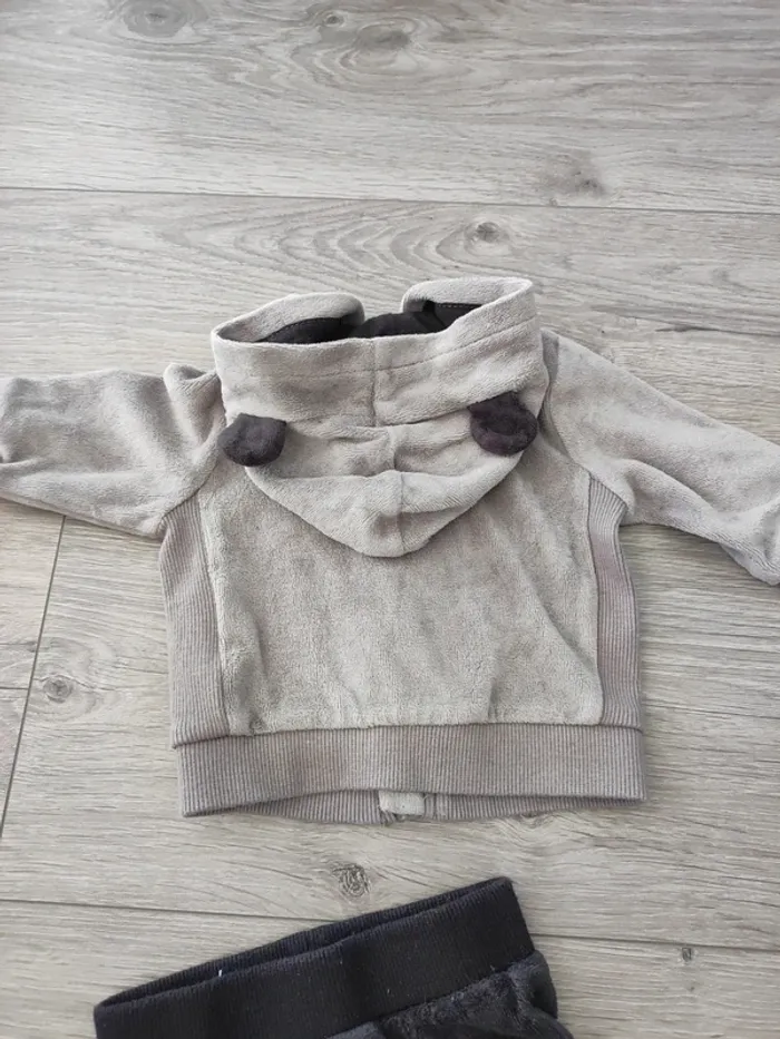 Ensemble 3 mois jogging gilet - photo numéro 4