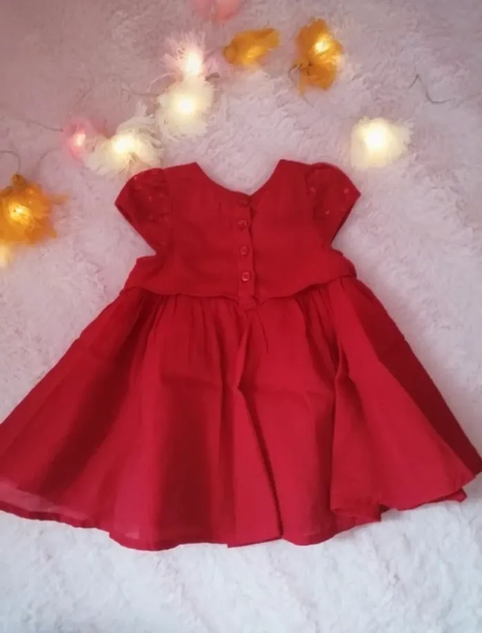 Robe de fête orchestra rouge - photo numéro 4
