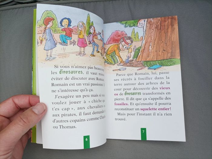 Livre d'aventures pour jeunes lecteurs dinosaures - photo numéro 6