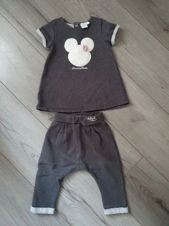 Ensemble Minnie 1 an / 12 mois