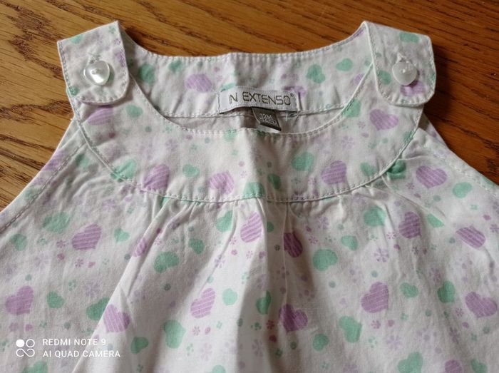Robe fantaisie fille été, In Extenso, 12 mois NEUF - photo numéro 2
