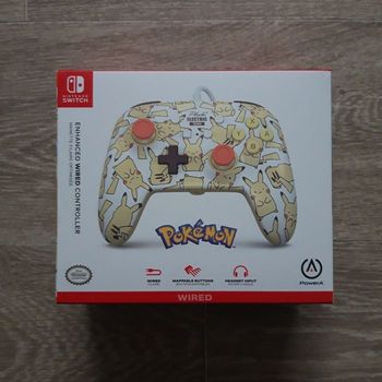 Manette filaire Pokémon Nintendo Switch NEUVE