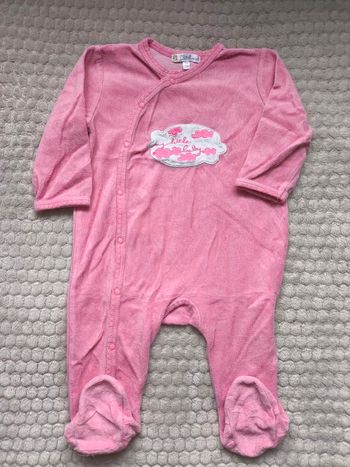 Pyjama en velours Kitchoun 12 mois