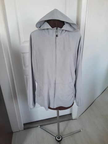 Veste capuche zippée polartec North face XL