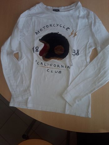 Tee-shirt manches longues 8 ans
