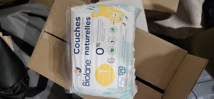 Couche biolane taille 1 - photo numéro 2