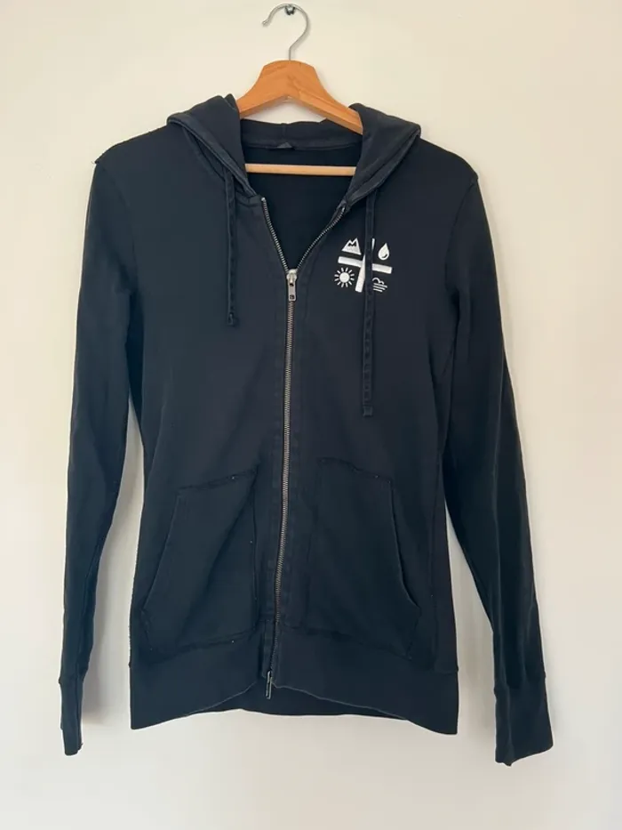Sweat zip à capuche femme Aurora