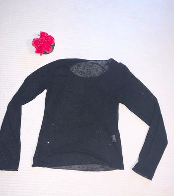 tee shirt manche longue transparent