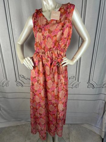 Robe longue à fleurs LiuJo 40 Neuve
