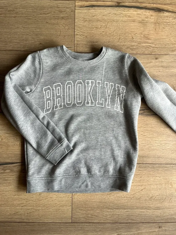 Sweat en coton brooklyn 10 ans