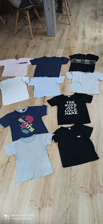 Lot de 10 t shirts 5 ans