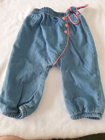 Lot 4 pantalons 6 mois