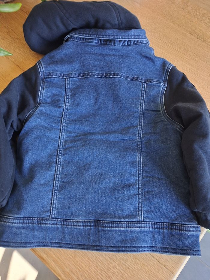 Blouson en jean's doublé orchestra - photo numéro 2