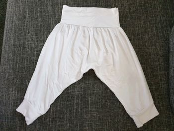 Sarouel blanc 12 mois