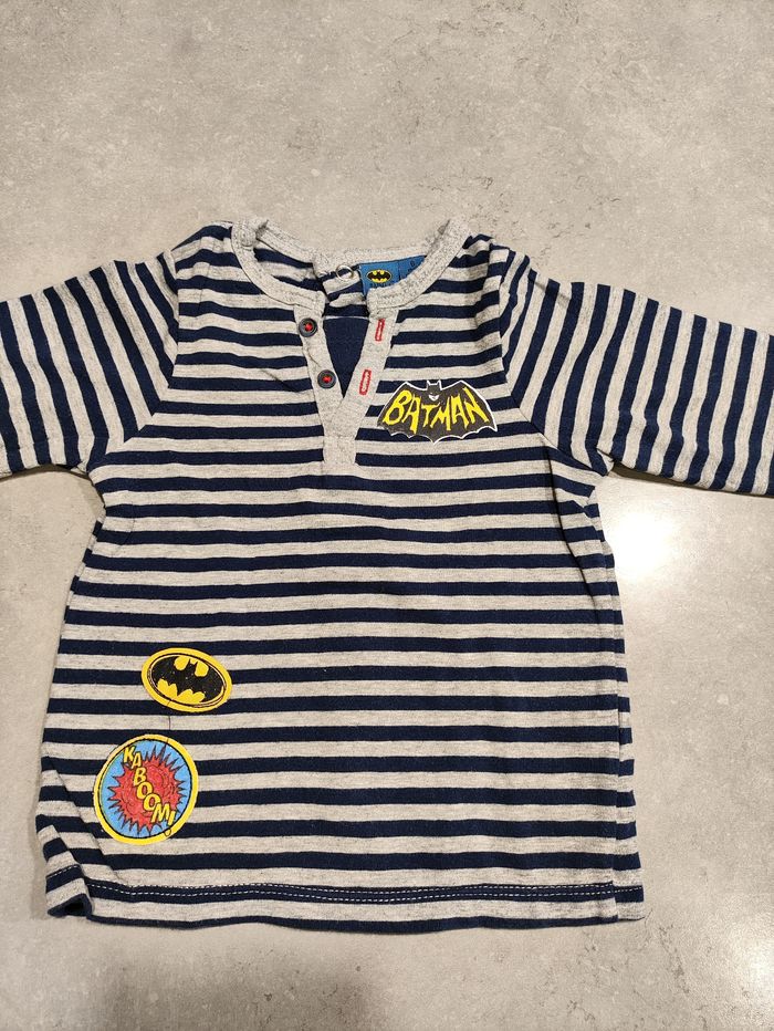 Lot de 2 t-shirts bébé garçon – Taille 6 mois – Très bon état - photo numéro 7