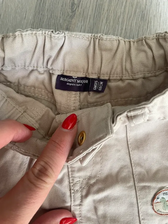 Pantalon beige Sergent Major - photo numéro 5